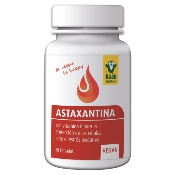 Astaxantina cápsulas, Raab Vitalfood - Imagen 2