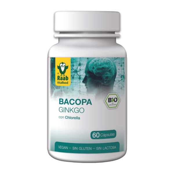 Bakopa ginkgo cápsulas, Raab Vitalfood - Imagen 2