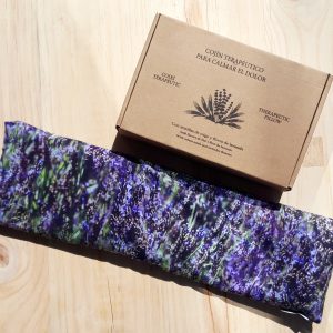 Cojin Terapéutico Con Semillas De Trigo Y Lavanda