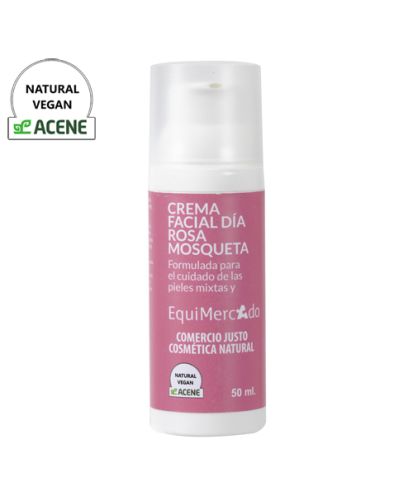 Crema Facial De Dia Rosa Mosqueta. Equimercado.