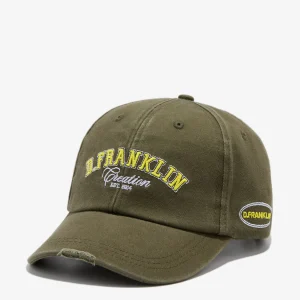 Varsity Washed Cap Army Green