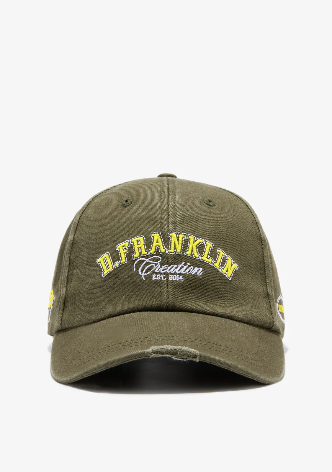 Varsity Washed Cap Army Green - Imagen 3