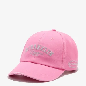 Varsity Washed Cap Pink