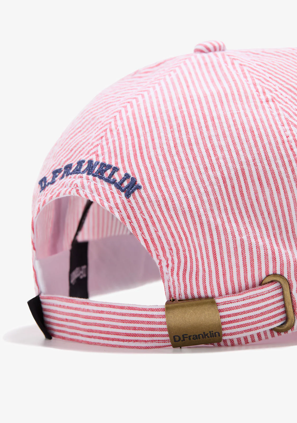 D.Franklin Team Stripes Cap Red - Imagen 5