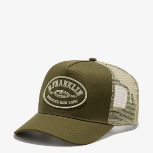Patch Trucker Cap Army Green