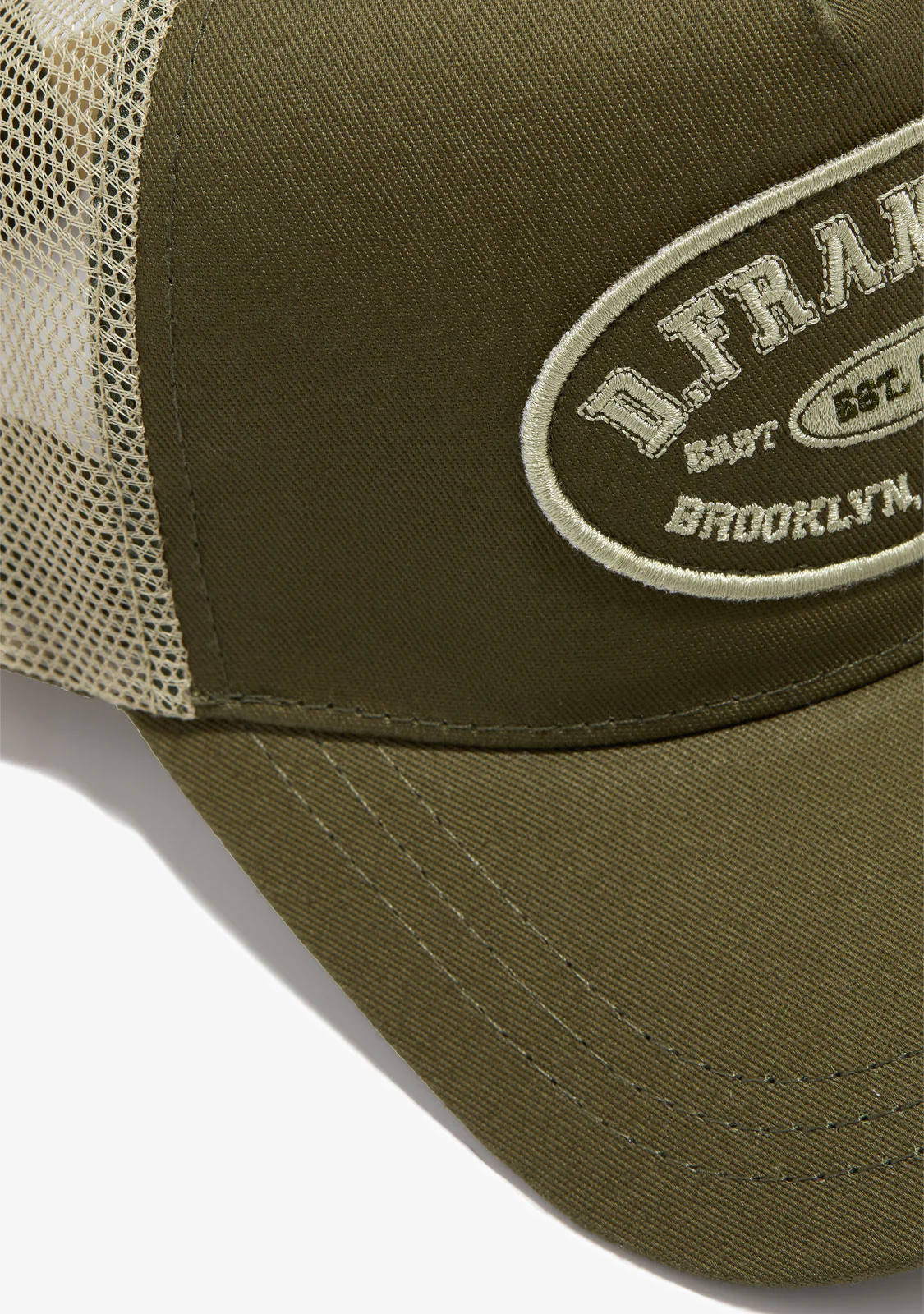Patch Trucker Cap Army Green - Imagen 4