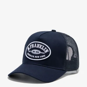 Patch Trucker Cap Navy