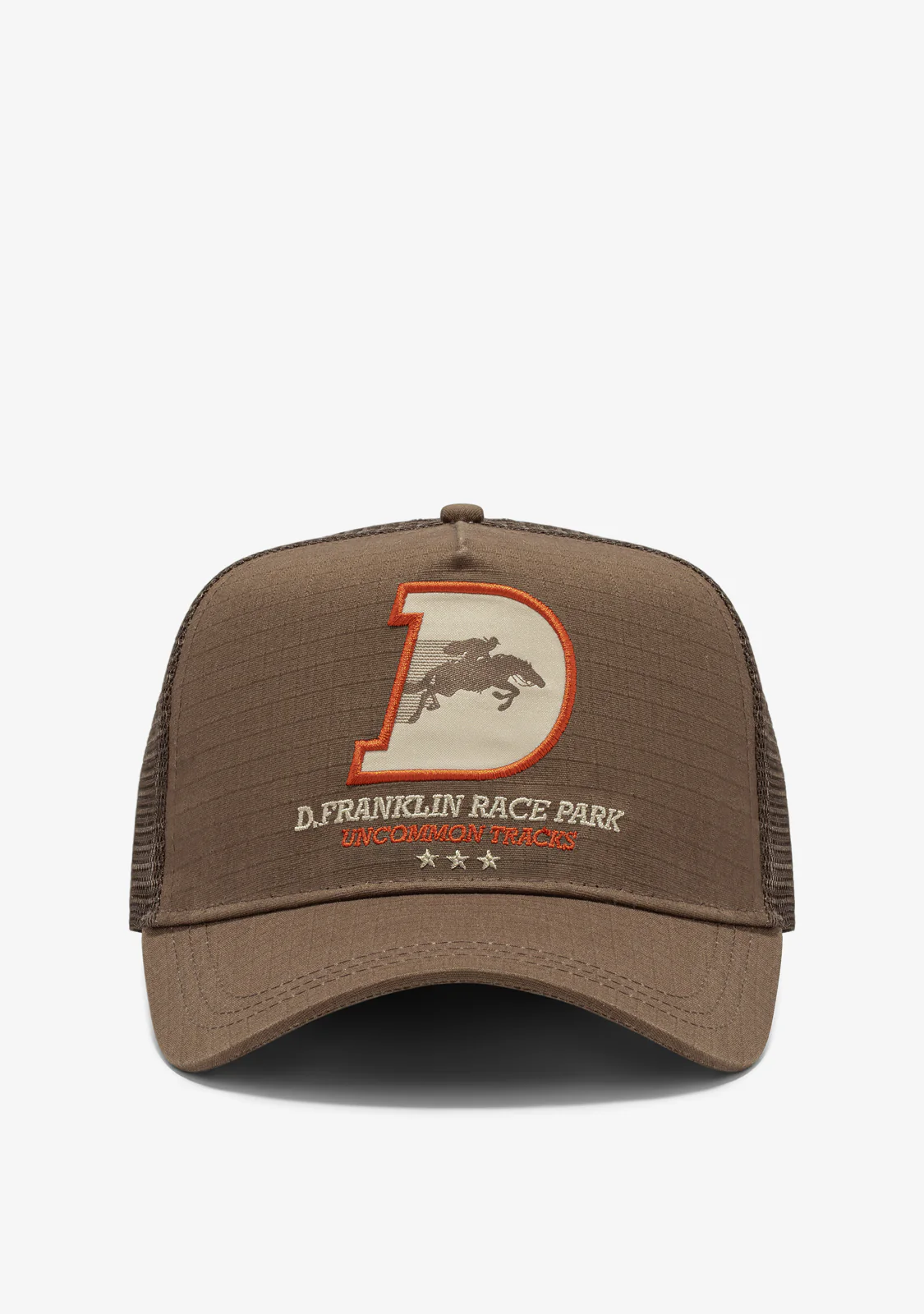 Ripstop Trucker Cap Brown - Imagen 3