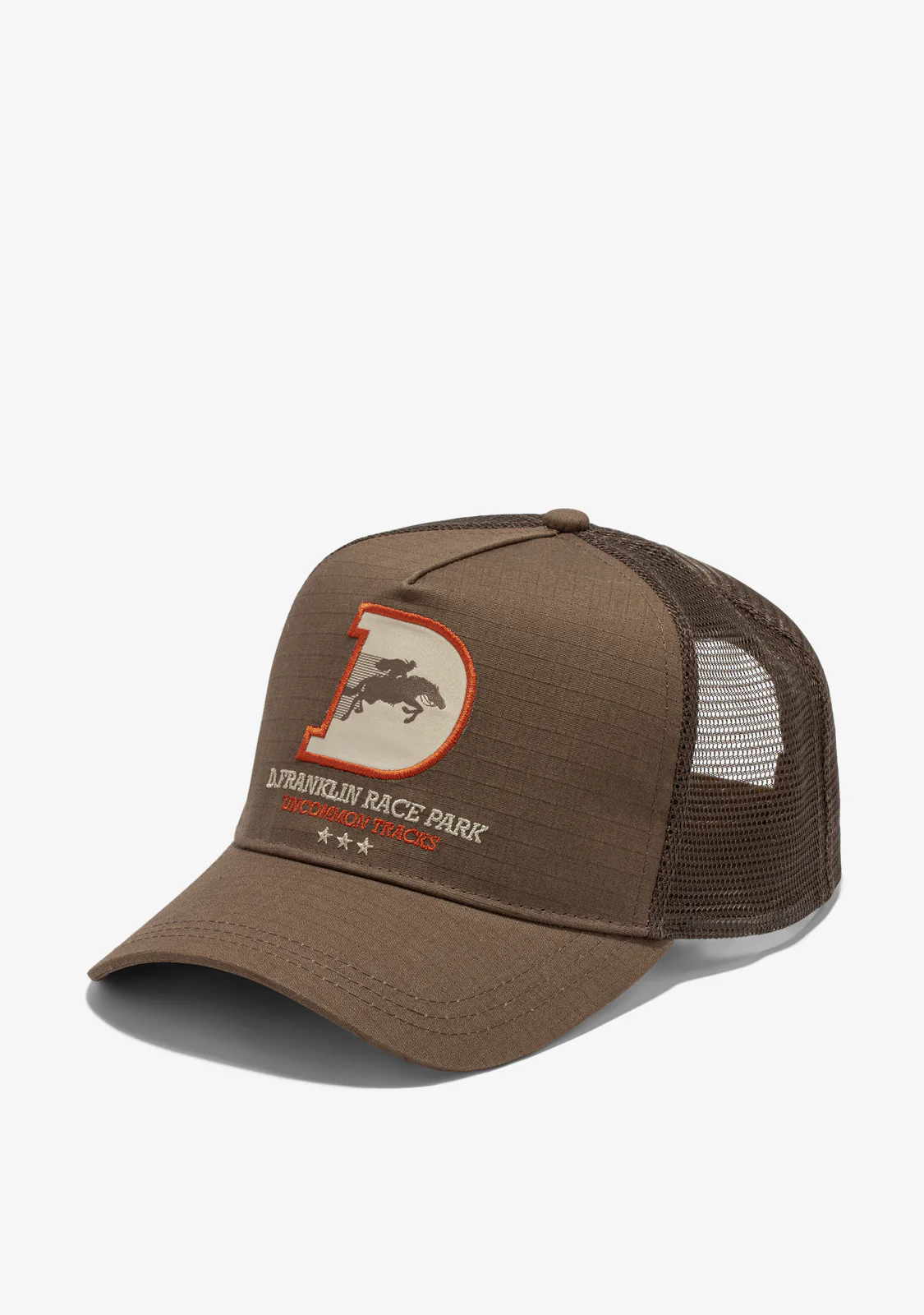 Ripstop Trucker Cap Brown - Imagen 2