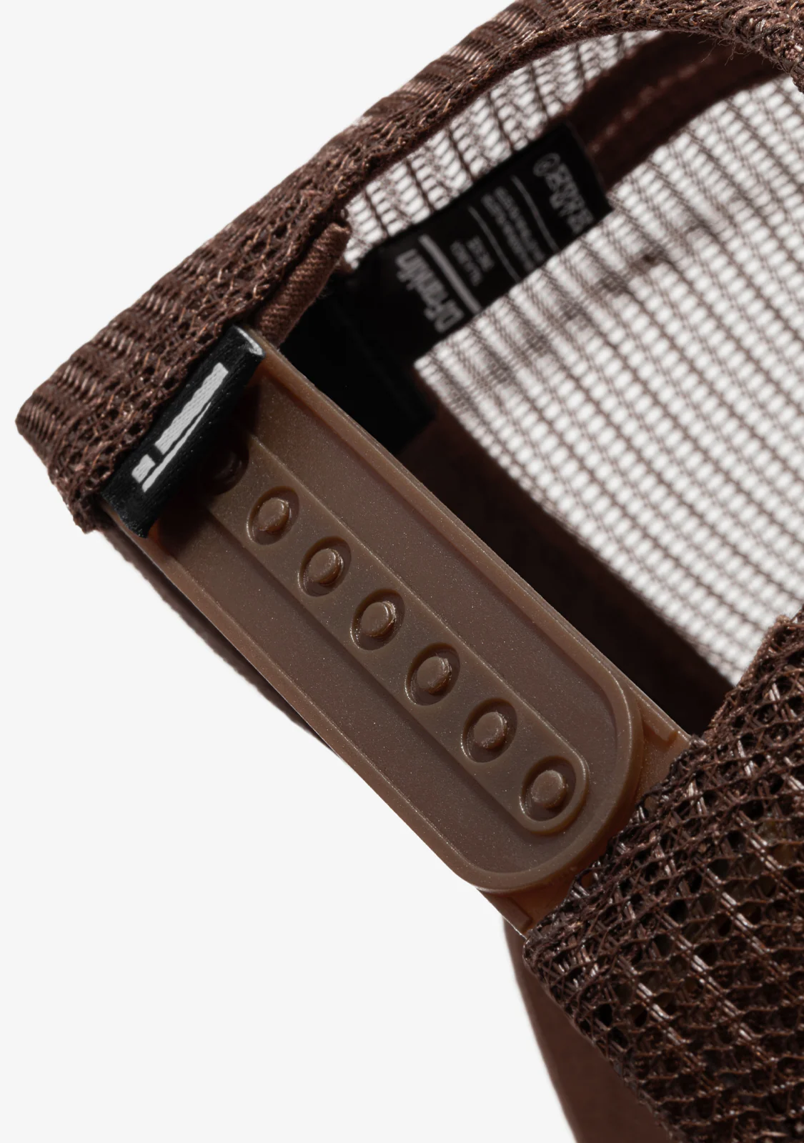 Plaid Trucker Cap Brown - Imagen 4