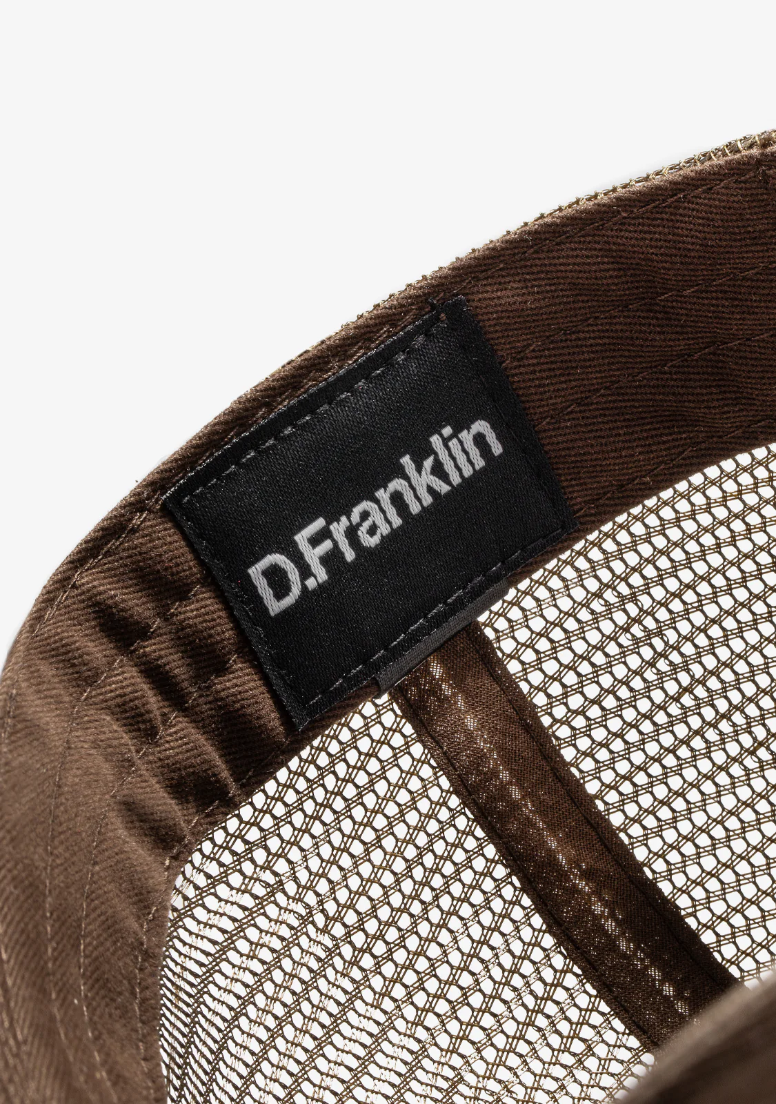 Plaid Trucker Cap Brown - Imagen 5