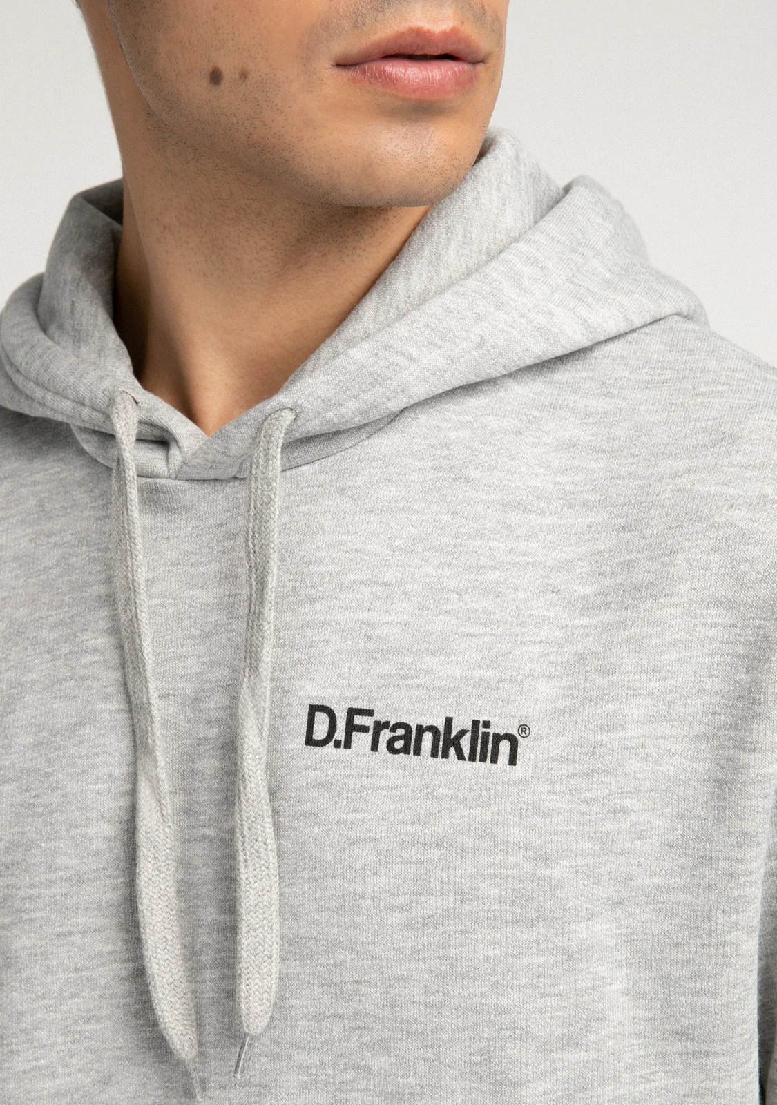 Hoodie D.Franklin Black / Grey - Imagen 3