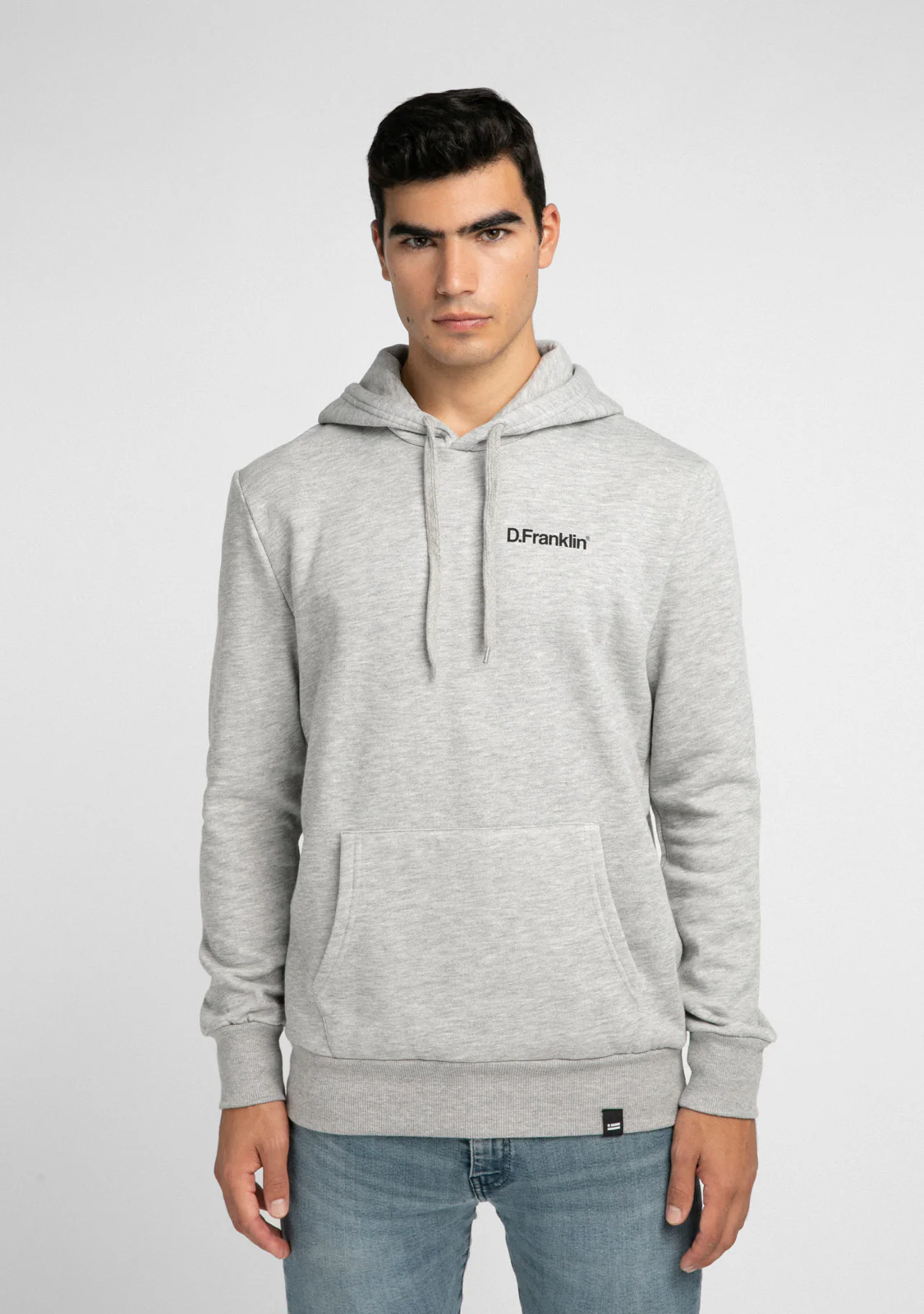 Hoodie D.Franklin Black / Grey - Imagen 4