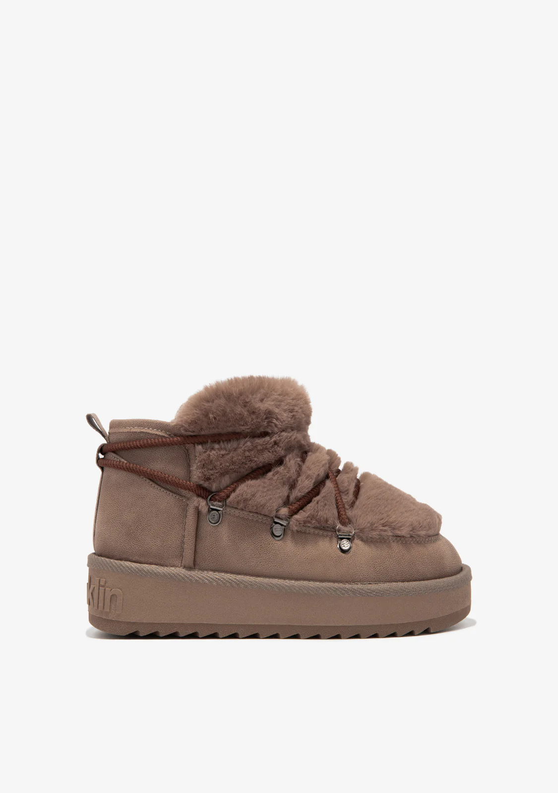 Nordic Trk Fur Low Brown Kids - Imagen 2