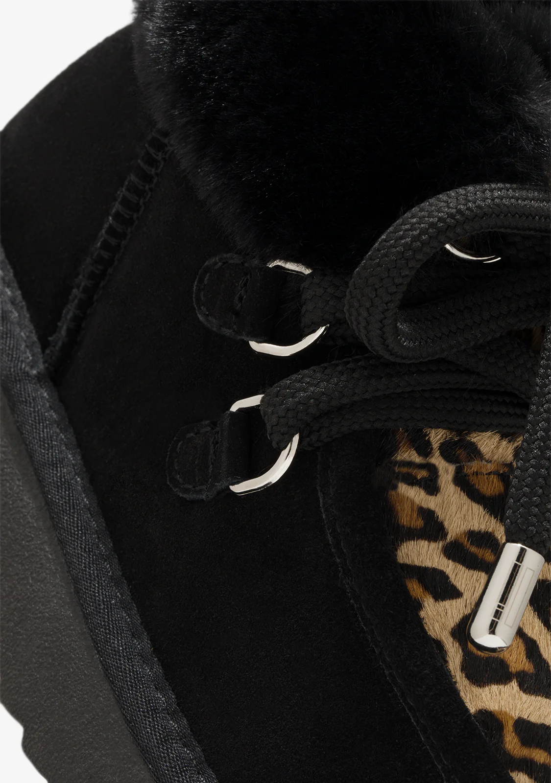 Nordic Mid Fur Black / Leopard - Imagen 5