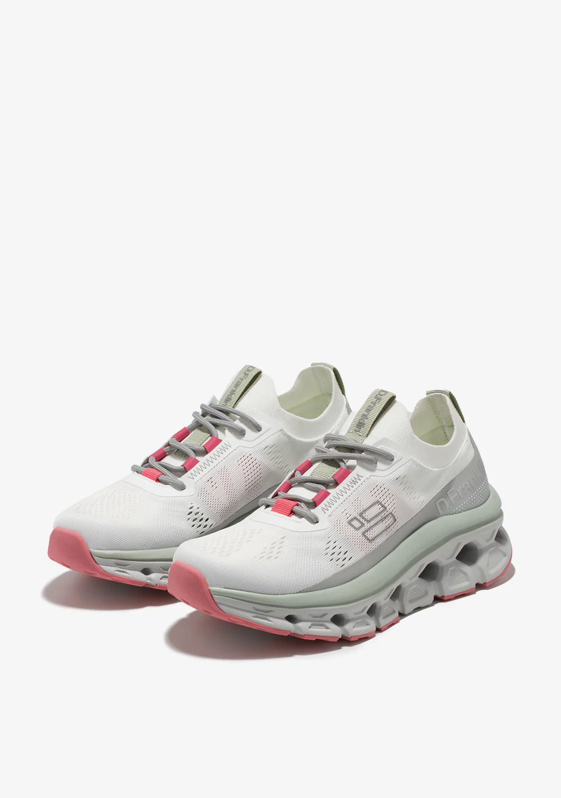 Aero Sneakers Mesh White / Fuchsia - Imagen 3