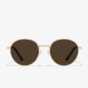 Round Legacy Gold / Dark Brown