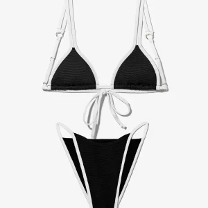 Aruba Top + Aruba Bottom Bikini Black