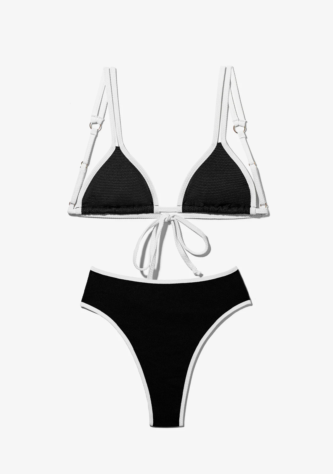 Aruba Top + Wake Bottom Bikini Black - Imagen 3