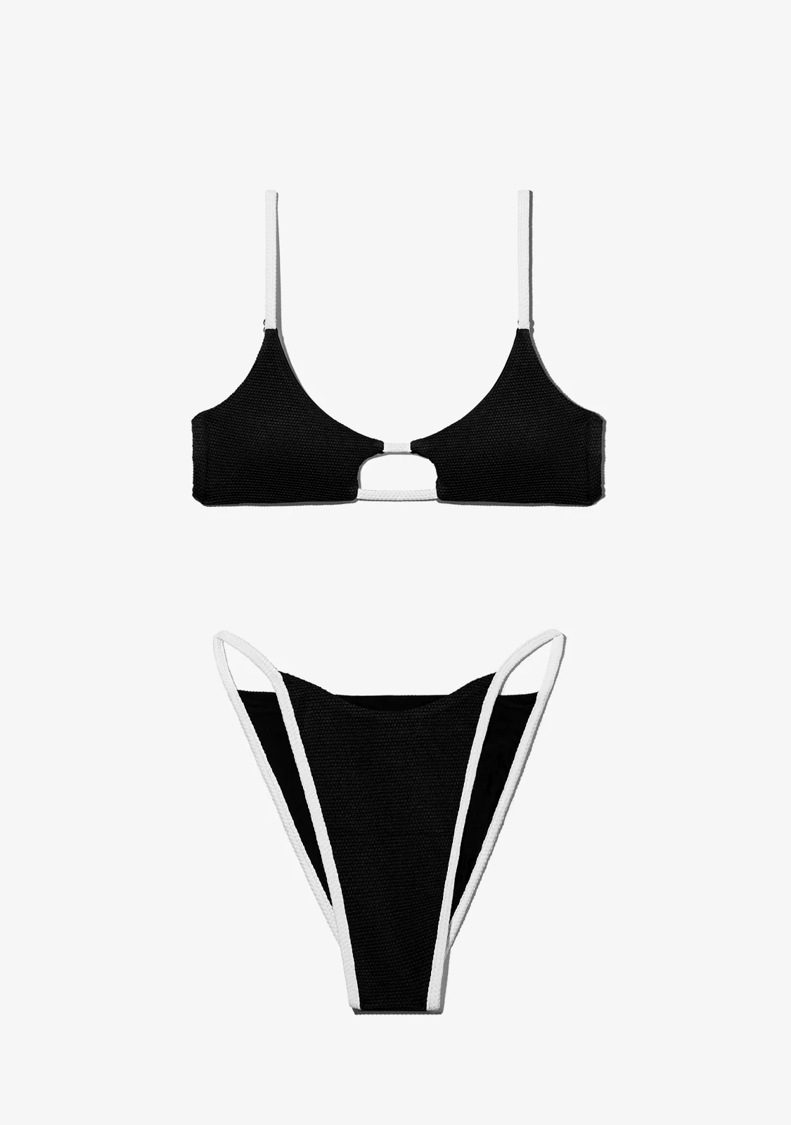 Feroe Top + Aruba Bottom Bikini Black - Imagen 3