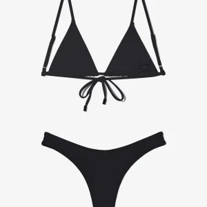 Kai Top + Ava Bottom Black Bikini