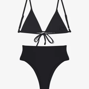 Kai Top + Kalea Bottom Black Bikini