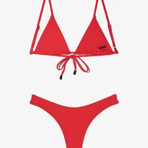 Kai Top + Ava Bottom Chili Red Bikini