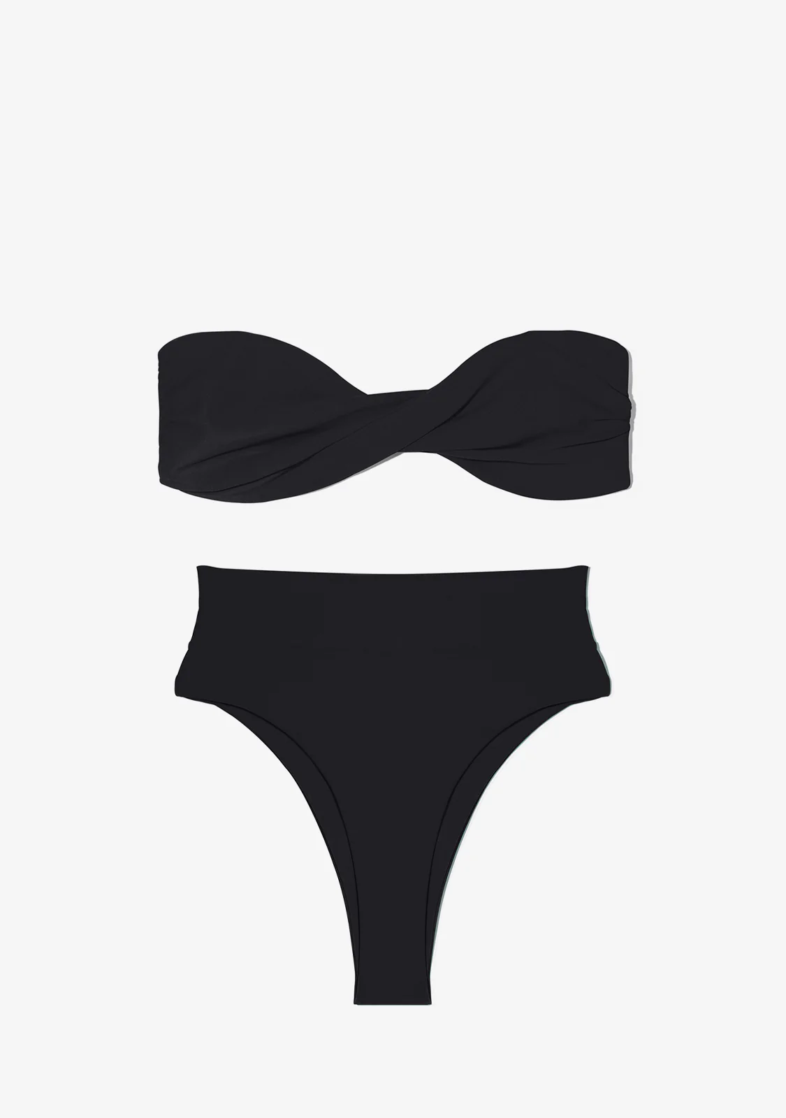 Harper Top + Kalea Bottom Black Bikini - Imagen 4