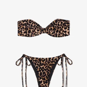 Halia Top + Lilo Bottom Leopard Bikini