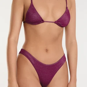 Kai Top + Ava Bottom Mulberry Glimmer Bikini
