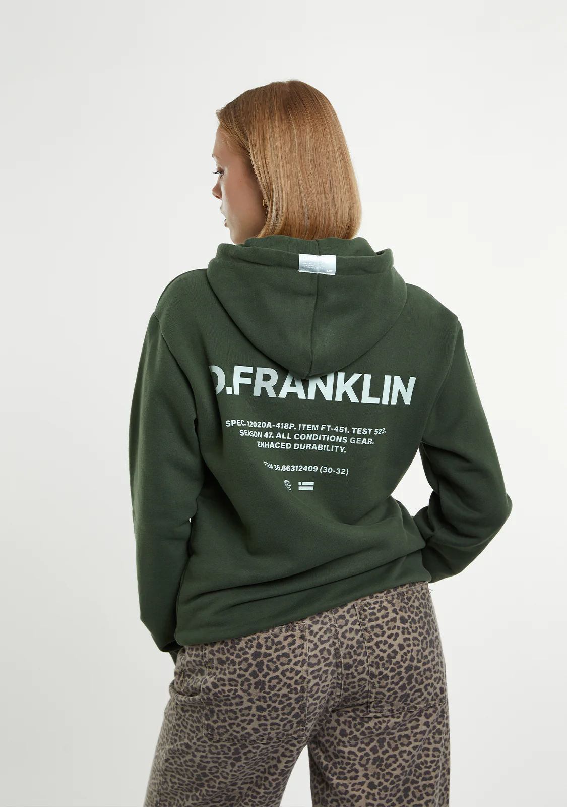 Worldwide Hoodie Green - Imagen 6