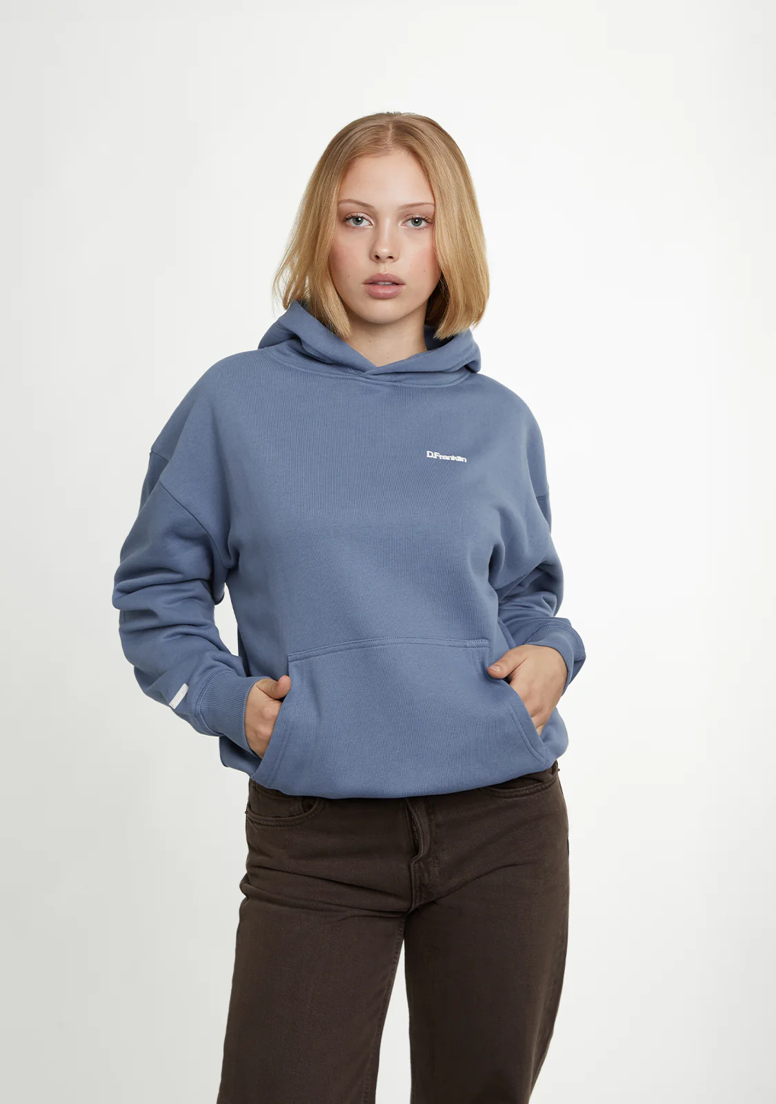 Eternity Oversize Hoodie Blue - Imagen 5