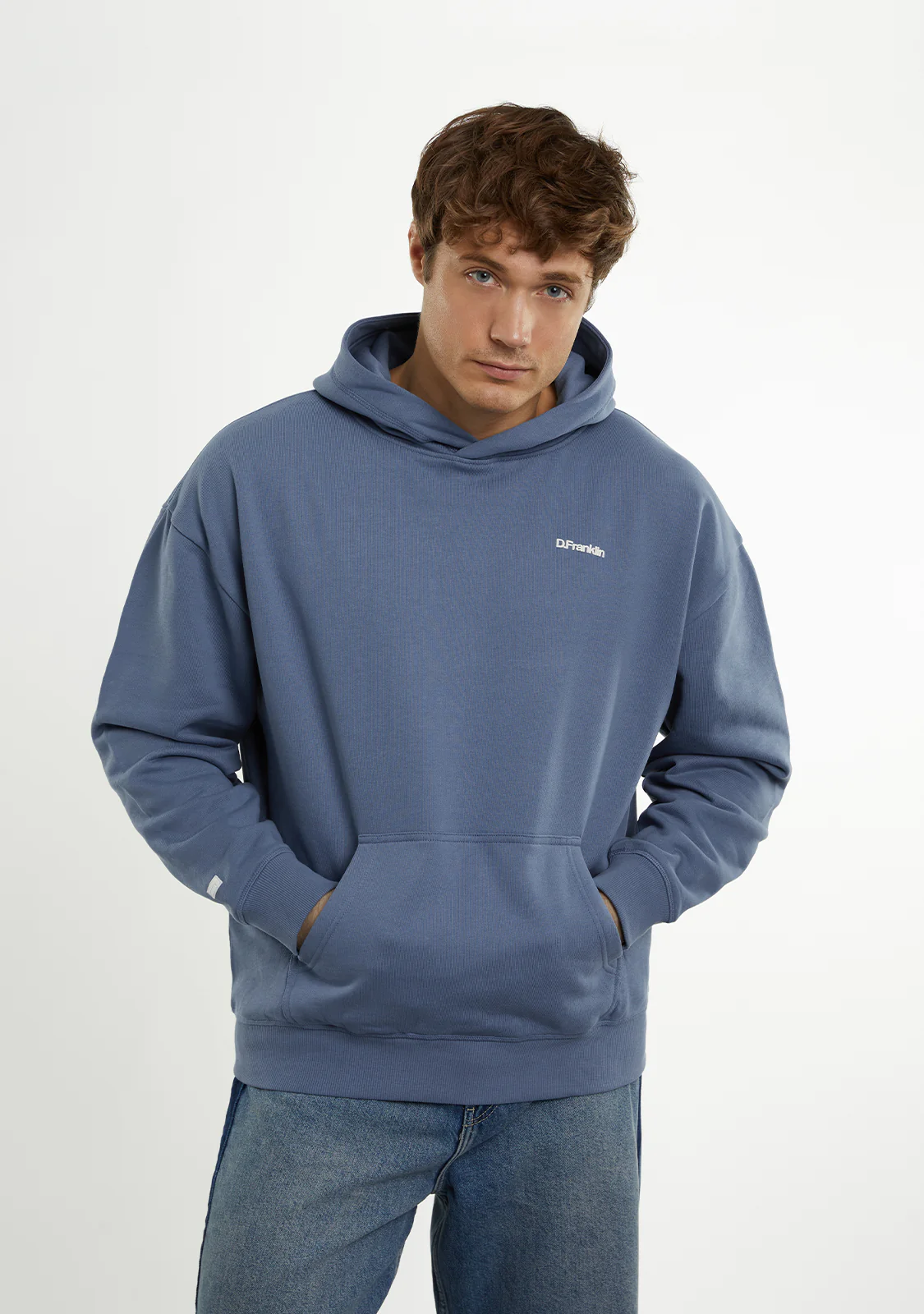 Eternity Oversize Hoodie Blue - Imagen 7