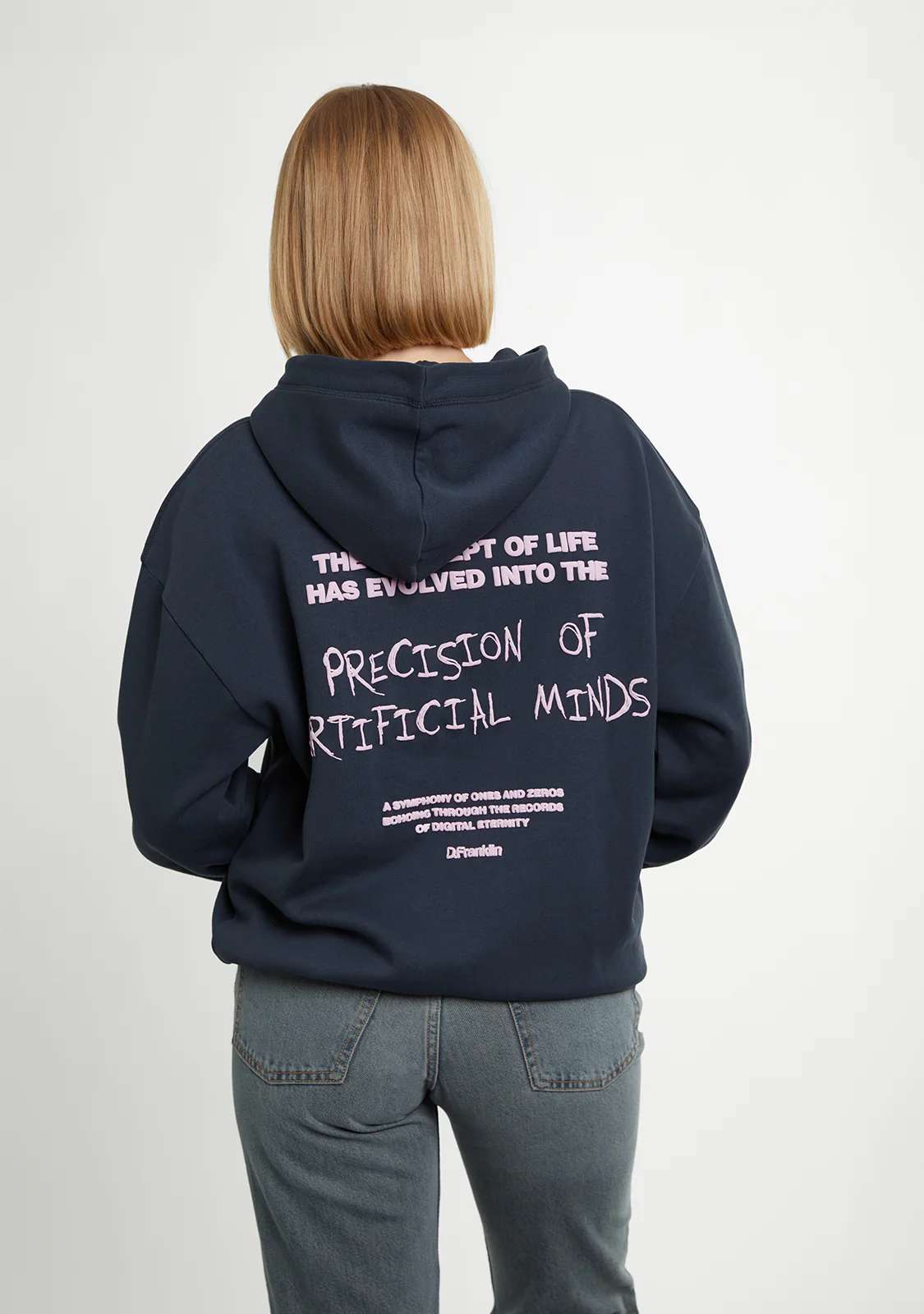 Eternity Oversize Hoodie Grey - Imagen 6