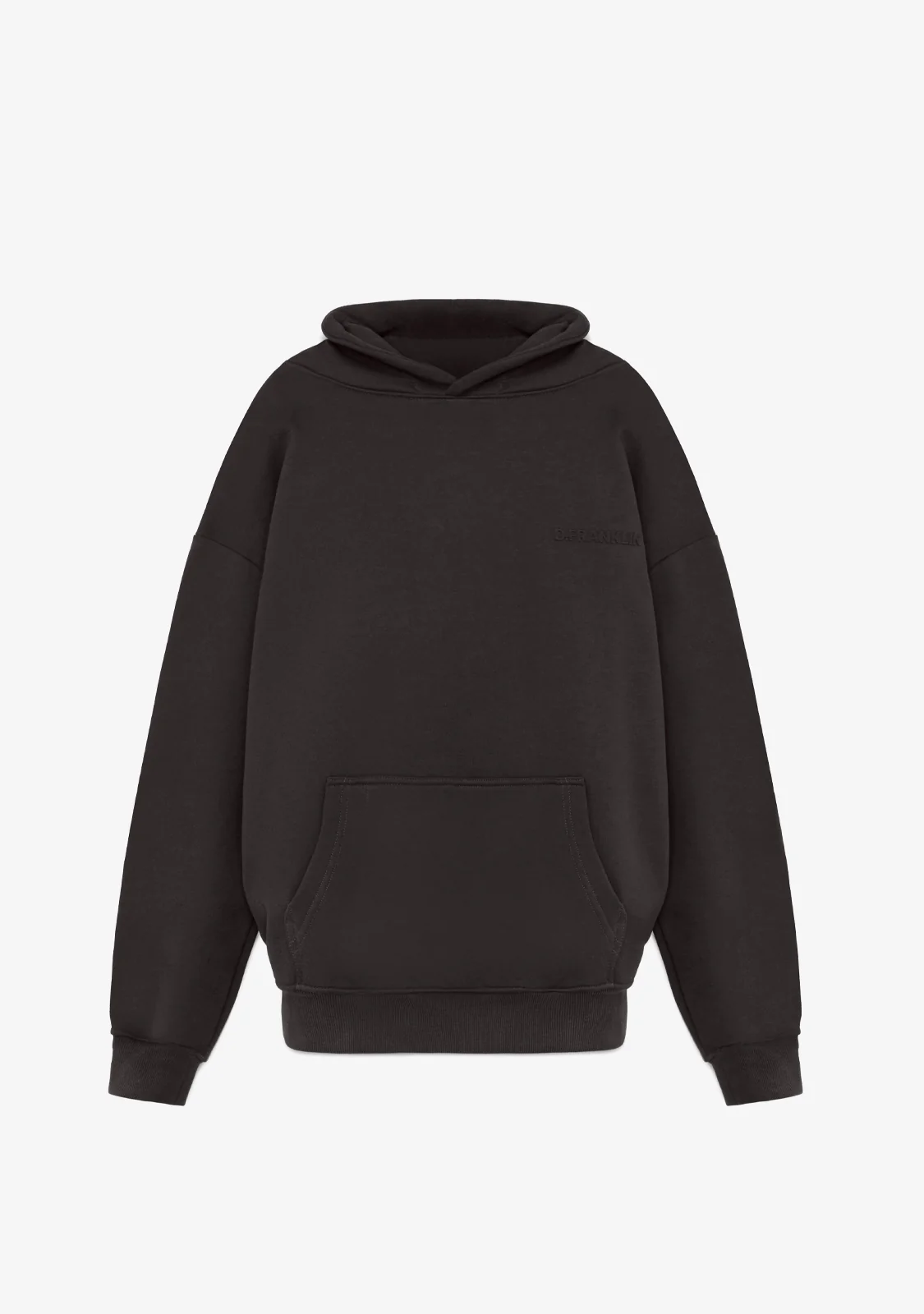 Clean-Cut Oversize Hoodie Anthracite - Imagen 2