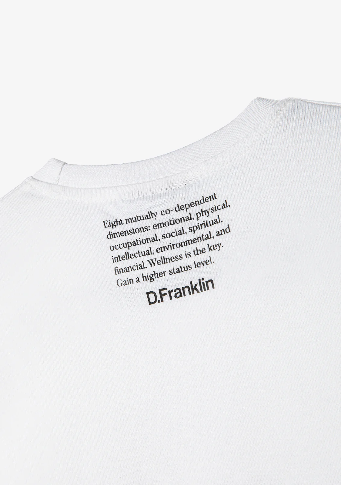 St. Denis Club T-Shirt White / Black - Imagen 6