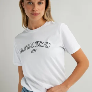 Varsity T-Shirt White / Black