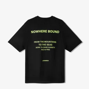 Nowhere Bound T-Shirt Black / Lime