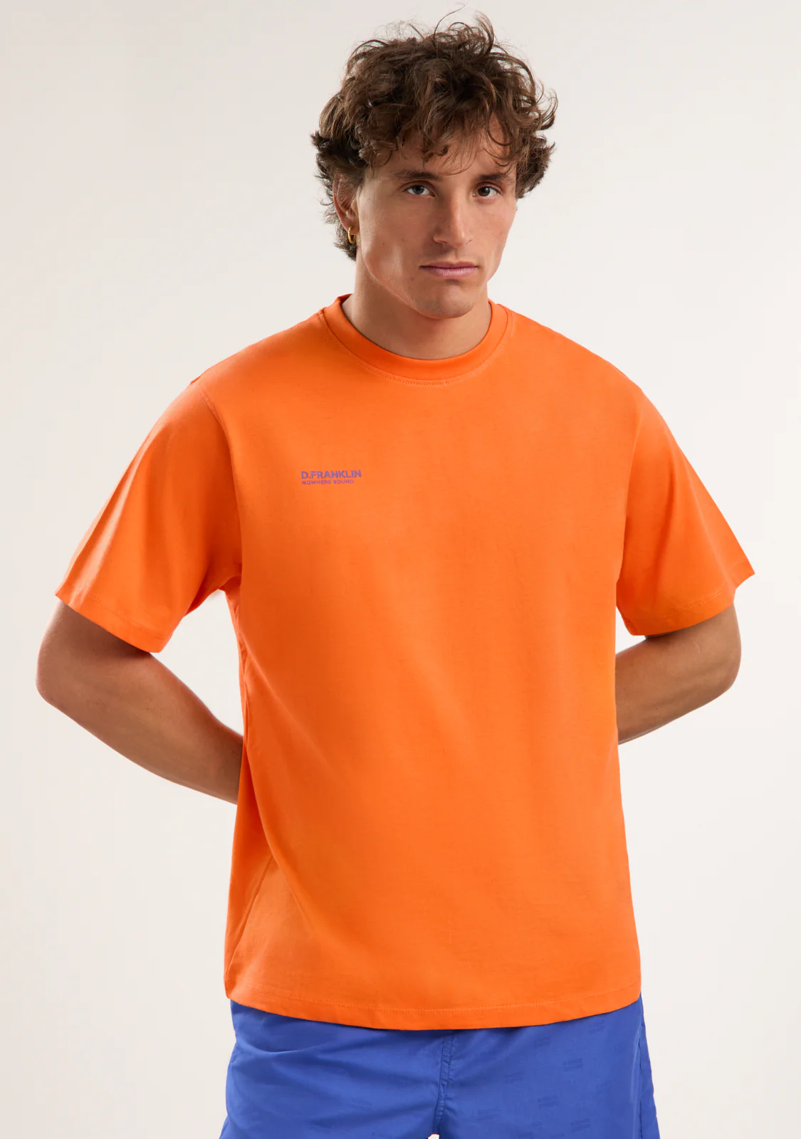 Nowhere Bound T-Shirt Orange / Purple - Imagen 3