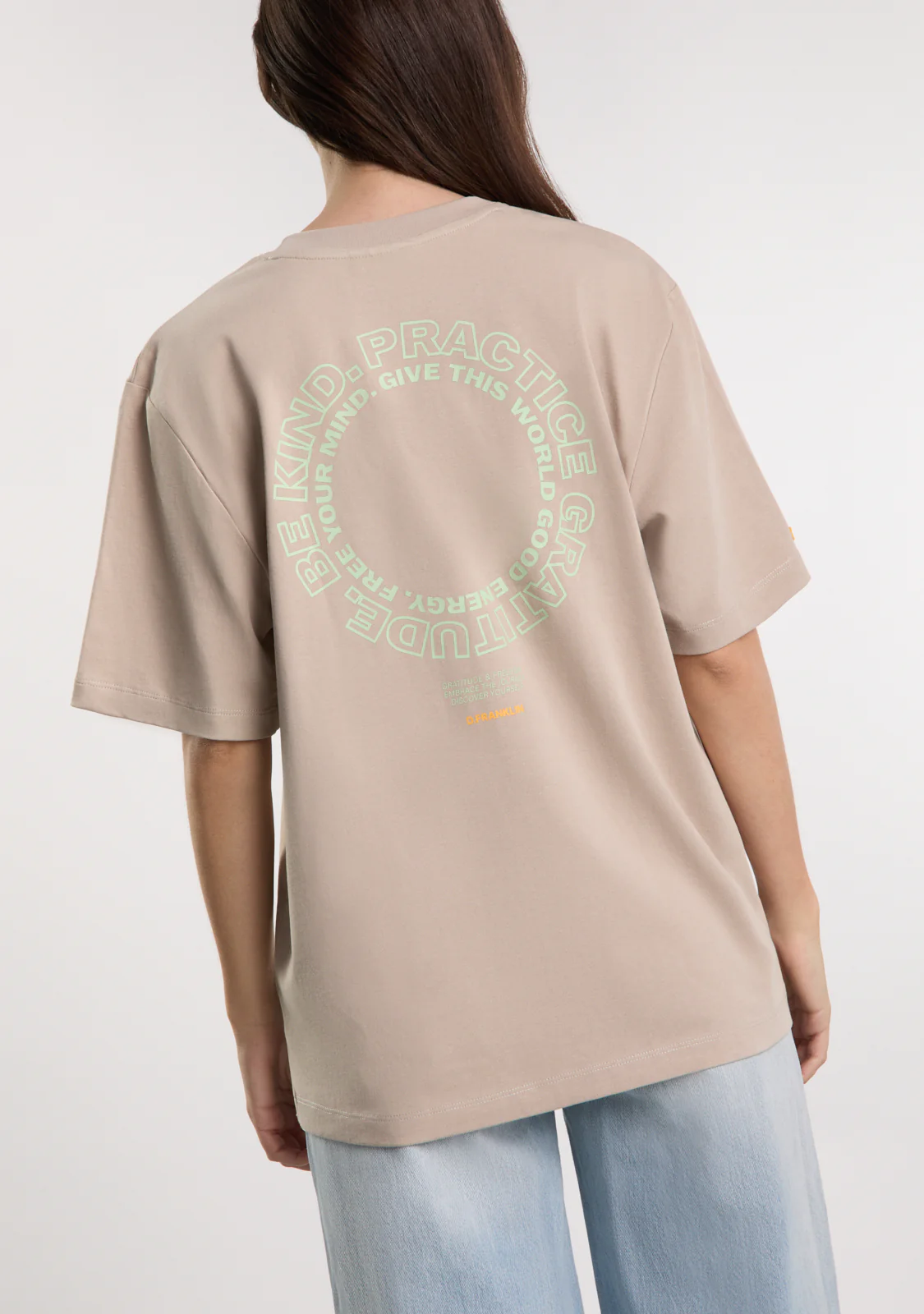 Be Kind T-Shirt Grey - Imagen 5