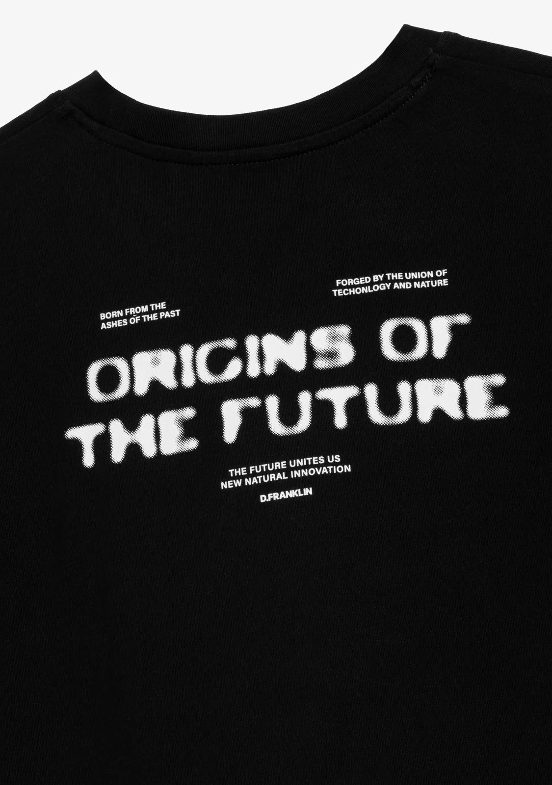 Origins T-Shirt Black / White - Imagen 4