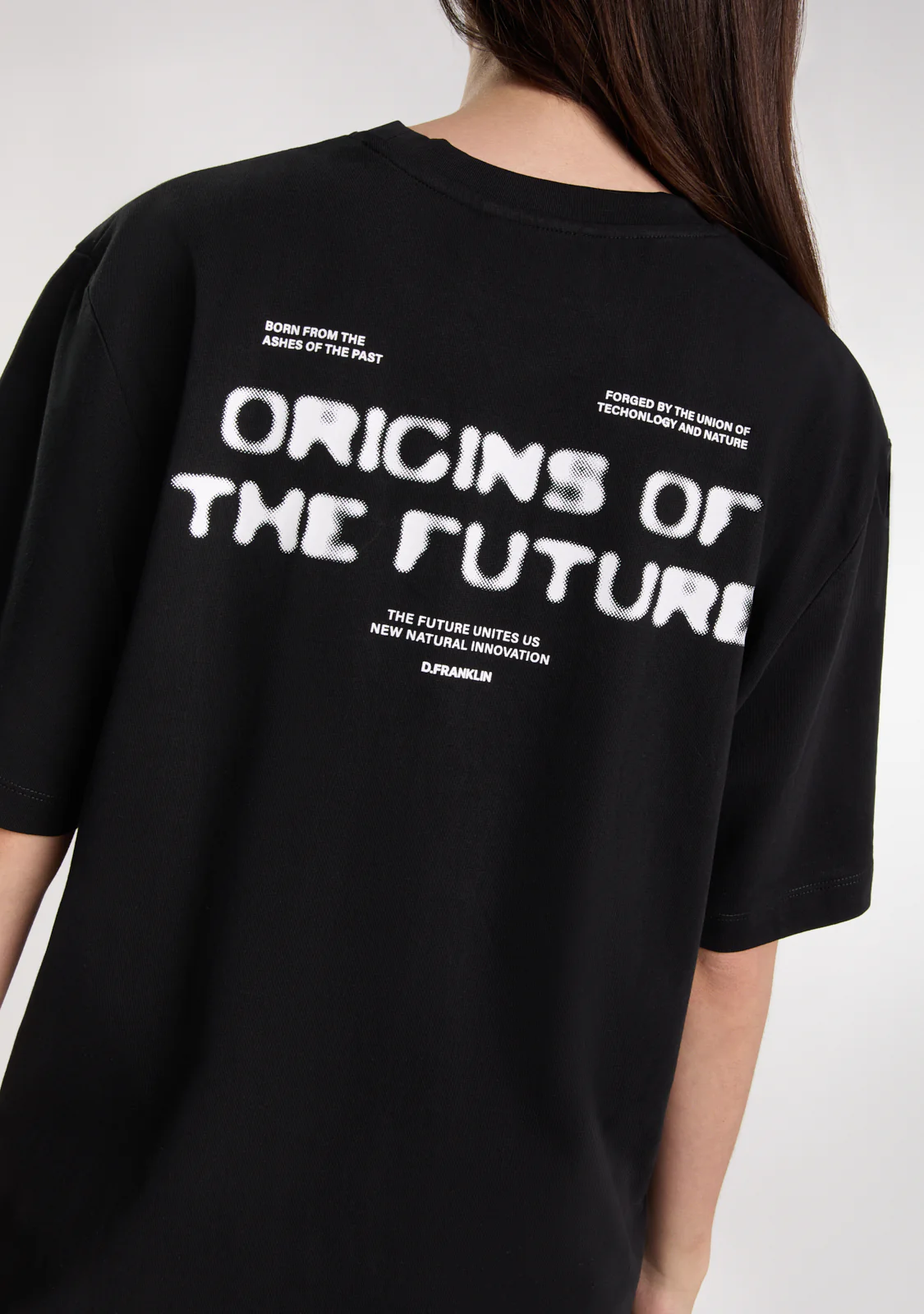 Origins T-Shirt Black / White - Imagen 6