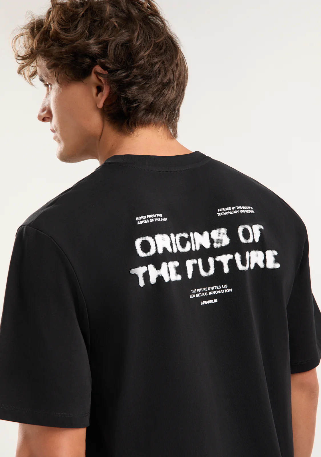 Origins T-Shirt Black / White - Imagen 7