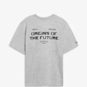 Origins T-Shirt Grey Melange / Anthracite
