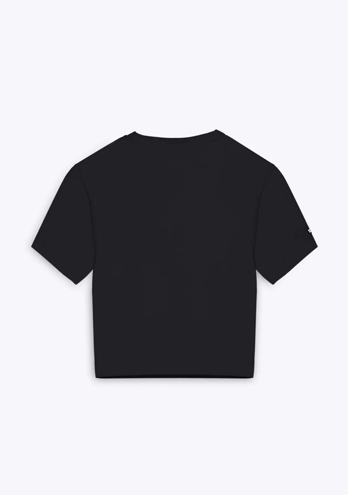 Tomorrow Cropped T-Shirt Black - Imagen 4
