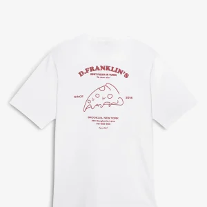 Best Pizza T-Shirt  White / Wine