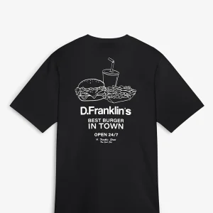 Best Burger T-Shirt Black / White