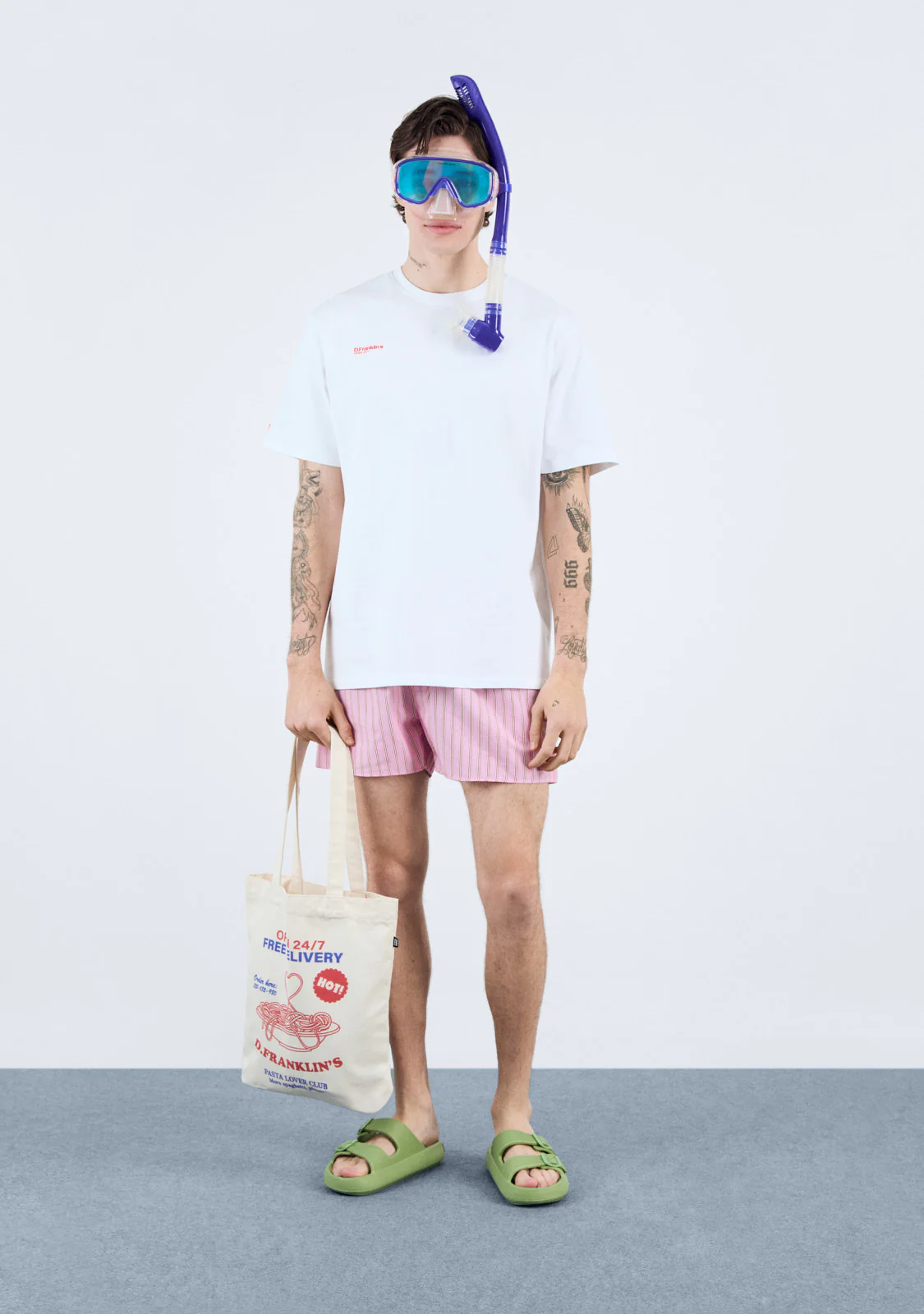 Best Burger T-Shirt White / Orange - Imagen 7