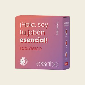 Jabón Sólido Essabó Esencial Geranio