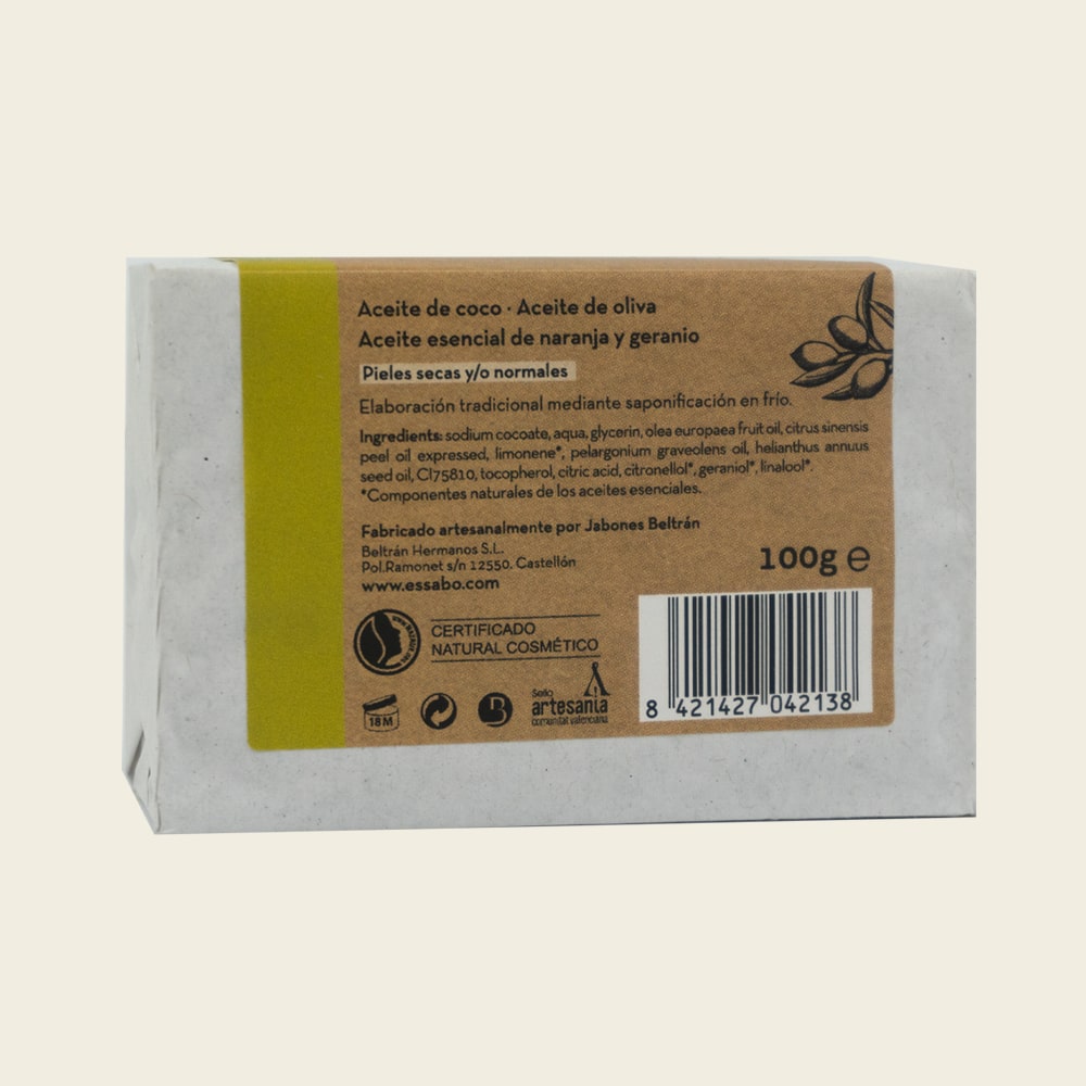 Jabón Essabó Natural aceite de oliva - Imagen 4